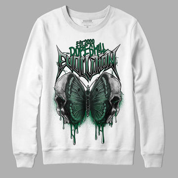 Gorge Green 1s DopeSkill Sweatshirt DopeSkill Evolution Graphic - White 