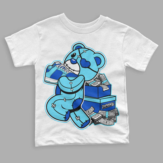 SB Dunk Argon DopeSkill Toddler Kids T-shirt Bear Steals Sneaker Graphic