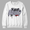 Jordan 13 Retro 'Black Flint' DopeSkill Sweatshirt Rare Breed Graphic Streetwear - White