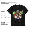 AJ 4 Wild Things DopeSkill T-Shirt Sneaker Bear Head Graphic