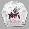 Dunk Low Night Maroon and Medium Soft Pink DopeSkill Long Sleeve T-Shirt Juneteenth 1865 Graphic Streetwear - White