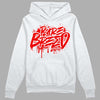 Cherry 11s DopeSkill Hoodie Sweatshirt Rare Breed Graphic - White