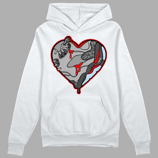 Jordan 5 Retro P51 Camo DopeSkill Hoodie Sweatshirt Heart Jordan 5 Graphic Streetwear  - White 