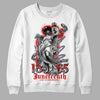 Gym Red 9s DopeSkill Sweatshirt Juneteenth Graphic - White 