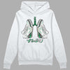 Jordan 3 WMNS “Lucky Green” DopeSkill Hoodie Sweatshirt Breathe Graphic Streetwear - White