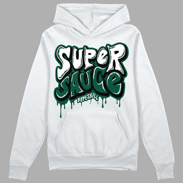 Lottery Pack Malachite Green Dunk Low DopeSkill Hoodie Sweatshirt Super Sauce Graphic - White