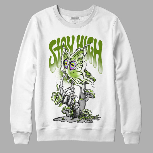 Dunk Low 'Chlorophyll' DopeSkill Sweatshirt Stay High Graphic - White 