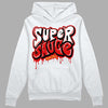 Dunk Low Gym Red DopeSkill Hoodie Sweatshirt Super Sauce Graphic - White 