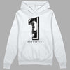 Jordan 1 High 85 Black White DopeSkill Hoodie Sweatshirt No.1 Graphic Streetwear - White