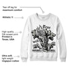 AJ 4 Military Black DopeSkill Sweatshirt True Love Will Kill You Graphic