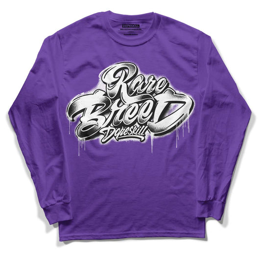 Court Purple 13s DopeSkill Purple Long Sleeve T-Shirt Rare Breed Type Graphic