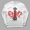 Black History Collection DopeSkill Long Sleeve T-Shirt Queen Chess Graphic - White 