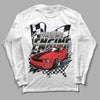 Jordan 3 Retro White Cement Reimagined DopeSkill Long Sleeve T-Shirt ENGINE Tshirt Graphic Streetwear - White