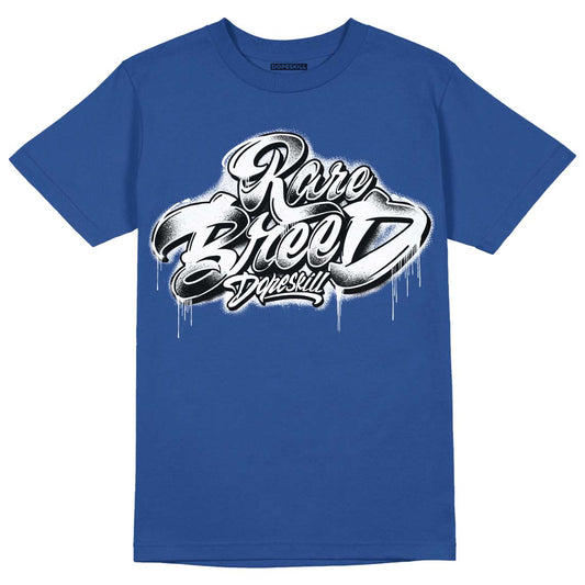 Brave Blue 13s DopeSkill Navy T-shirt Rare Breed Type Graphic