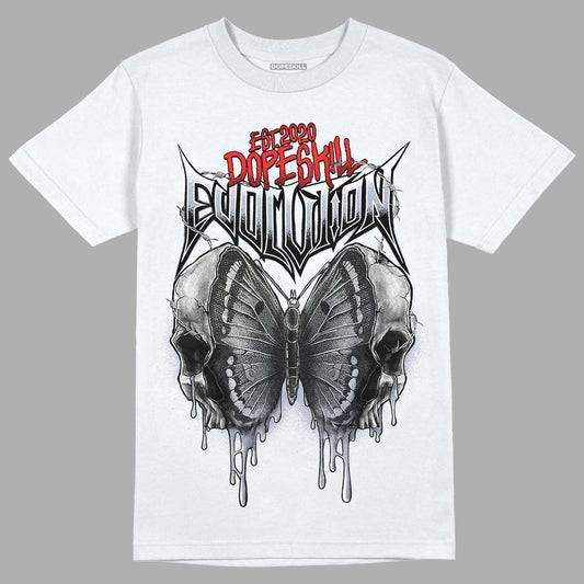 Jordan 3 Retro White Cement Reimagined DopeSkill T-Shirt DopeSkill Evolution Graphic Streetwear - White