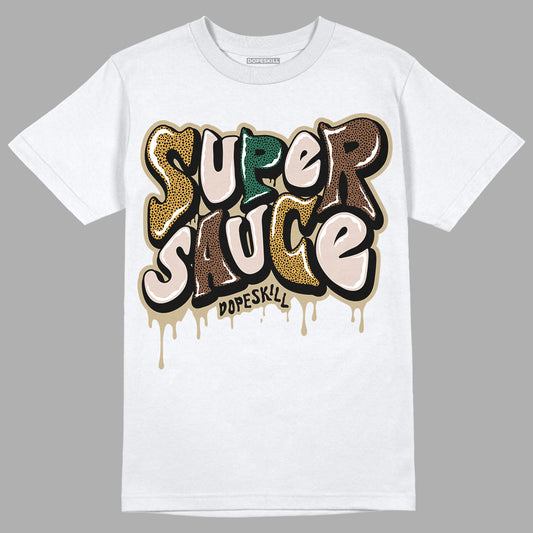 Safari Dunk Low DopeSkill T-Shirt Super Sauce Graphic - White 