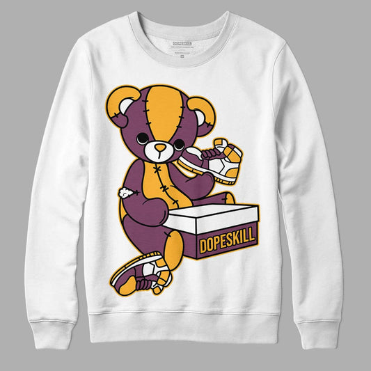 Brotherhood 1s High OG DopeSkill Sweatshirt Sneakerhead BEAR Graphic - White 