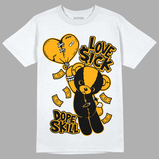 Black Taxi 12s DopeSkill T-Shirt Love Sick Graphic - White 