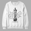 Jordan 4 Retro SE Craft Photon Dust DopeSkill Sweatshirt King Chess Graphic Streetwear - White 