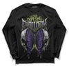 Canyon Purple 4s DopeSkill Long Sleeve T-Shirt DopeSkill Evolution Graphic - Black 