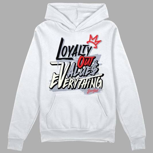 Jordan 3 Retro White Cement Reimagined DopeSkill Hoodie Sweatshirt LOVE Graphic Streetwear - White