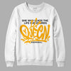 Goldenrod Dunk DopeSkill Sweatshirt Queen Graphic - White 