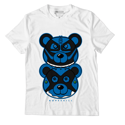 AJ 1 Dark Marina Blue DopeSkill T-Shirt Leather Bear Graphic