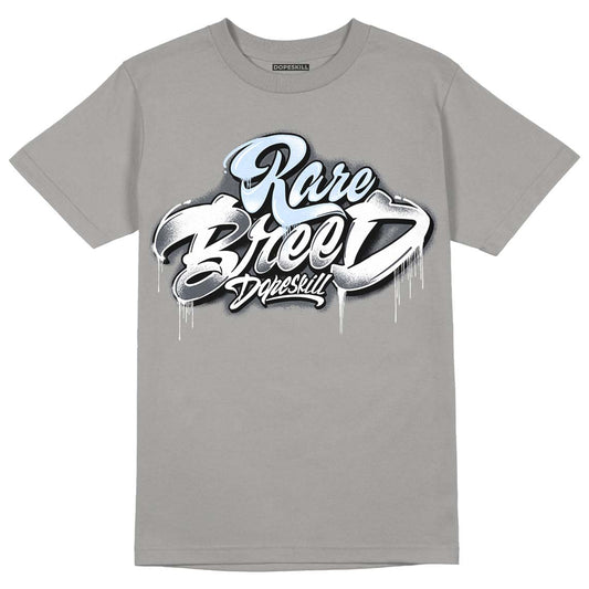 Cool Grey 11s DopeSkill Grey T-shirt Rare Breed Type Graphic, hiphop tees, grey graphic tees, sneakers match shirt