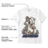 AJ 4 Sail Canvas DopeSkill T-Shirt MOMM Bear Graphic