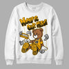 Goldenrod Dunk DopeSkill Sweatshirt Money Is Our Motive Bear Graphic - White 