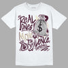 Dunk Low Night Maroon and Medium Soft Pink DopeSkill T-Shirt Real Ones Move In Silence Graphic Streetwear - White