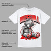 Cherry 11s DopeSkill T-Shirt Sick Bear Graphic