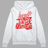 Jordan 12 Retro ‘Gym Red’ DopeSkill Hoodie Sweatshirt LOVE Graphic Streetwear - White 