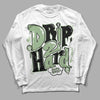 Jordan 4 Retro “Seafoam” DopeSkill Long Sleeve T-Shirt Drip Too Hard Graphic Streetwear  - White