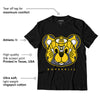 AJ 4 Lightning DopeSkill T-Shirt SNK Bear Graphic