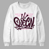 Dunk Low Night Maroon and Medium Soft Pink DopeSkill Sweatshirt Queen Graphic Streetwear - White 