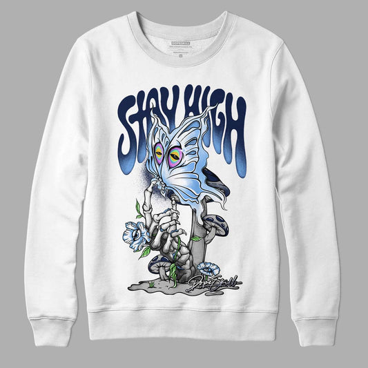Georgetown 6s DopeSkill Sweatshirt Stay High Graphic - White