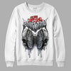 Jordan 3 Retro White Cement Reimagined DopeSkill Sweatshirt DopeSkill Evolution Graphic Streetwear - White