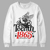 Jordan 1 High 85 Black White DopeSkill Sweatshirt Juneteenth 1865 Graphic Streetwear - White