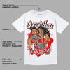 Cherry 11s DopeSkill T-Shirt Queen Of Hustle Graphic