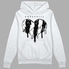 Jordan 1 High 85 Black White DopeSkill Hoodie Sweatshirt Slime Drip Heart Graphic Streetwear  - White