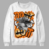 Wmns Dunk Low 'Magma Orange DopeSkill Sweatshirt Don't Quit Graphic Streetwear - White