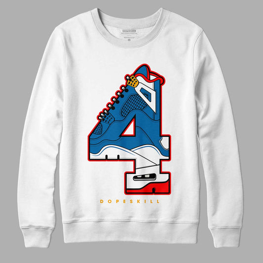 Messy Room 4S DopeSkill Sweatshirt No.4 Graphic - White