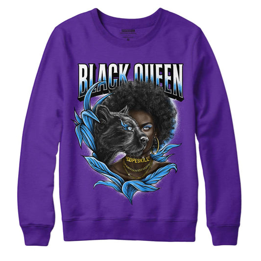 Court Purple 13s DopeSkill Purple Sweatshirt New Black Queen Graphic