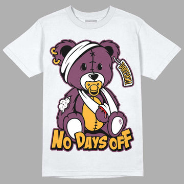 Brotherhood 1s High OG DopeSkill T-Shirt Hurt Bear Graphic - White 