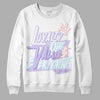 Easter Dunk Low DopeSkill Sweatshirt LOVE Graphic - White 