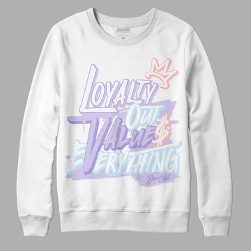 Easter Dunk Low DopeSkill Sweatshirt LOVE Graphic - White 