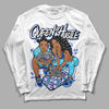 SB Dunk Argon DopeSkill Long Sleeve T-Shirt Queen Of Hustle Graphic - White 