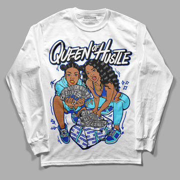 SB Dunk Argon DopeSkill Long Sleeve T-Shirt Queen Of Hustle Graphic - White 