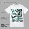 Lottery Pack Malachite Green Dunk Low DopeSkill T-Shirt Real Ones Move In Silence Graphic